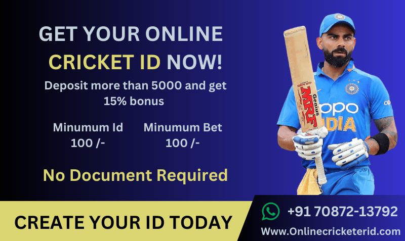 get Your cricket betting id today, get Your cricket betting id today