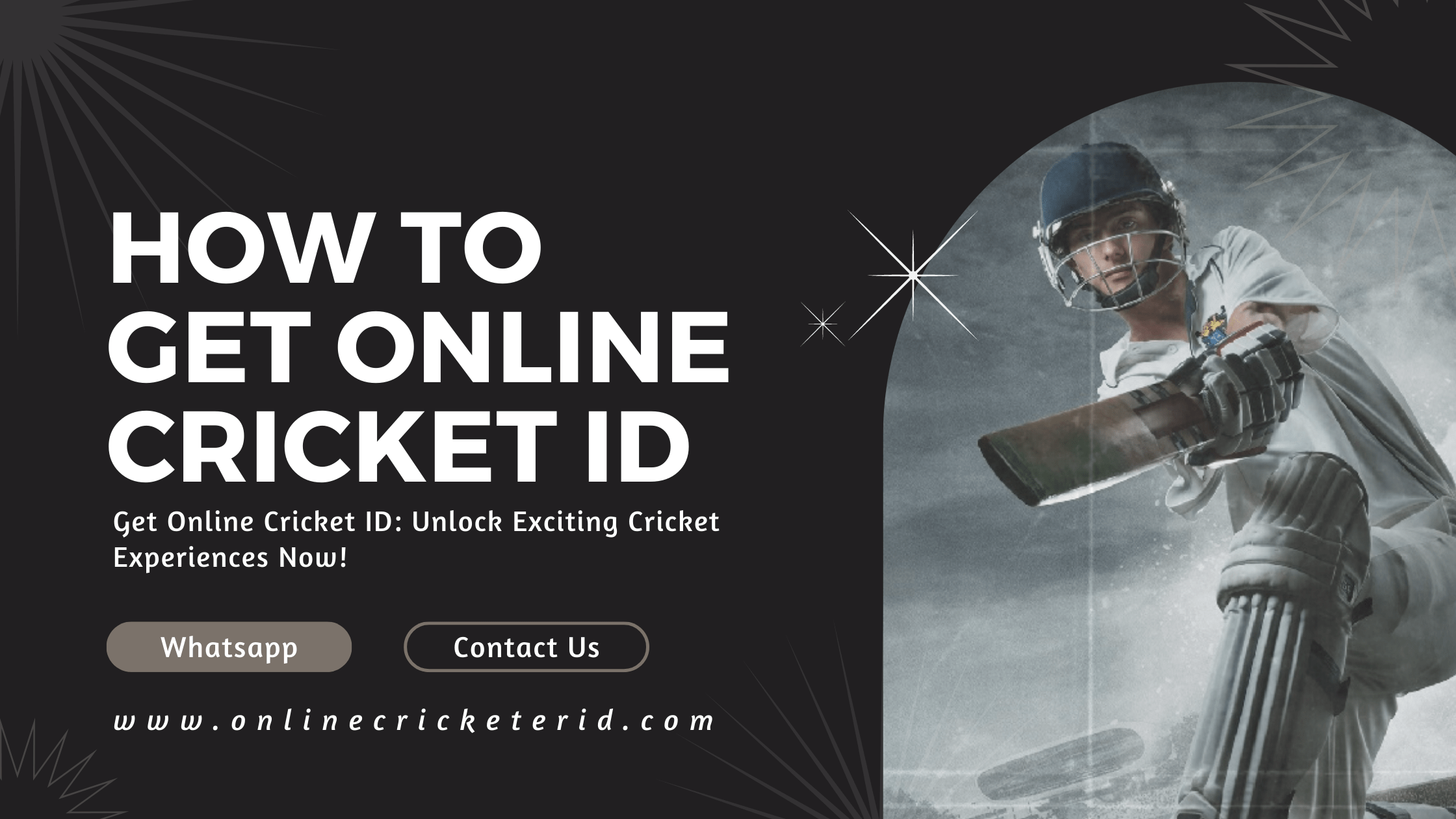 how to get online cricket id, Get Cricket Id